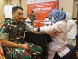 Kodim 0735/Surakarta Gelar Bakti-Teritorial Prima Donor Darah Dalam Rangka Memperingati HUT Ke-80 TNI Dan HUT Ke-75 Kodam IV/Diponegoro