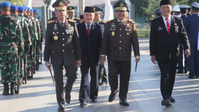 Kapolda Sumsel Hadiri Ziarah Rombongan Peringatan HUT ke,-80 TNI