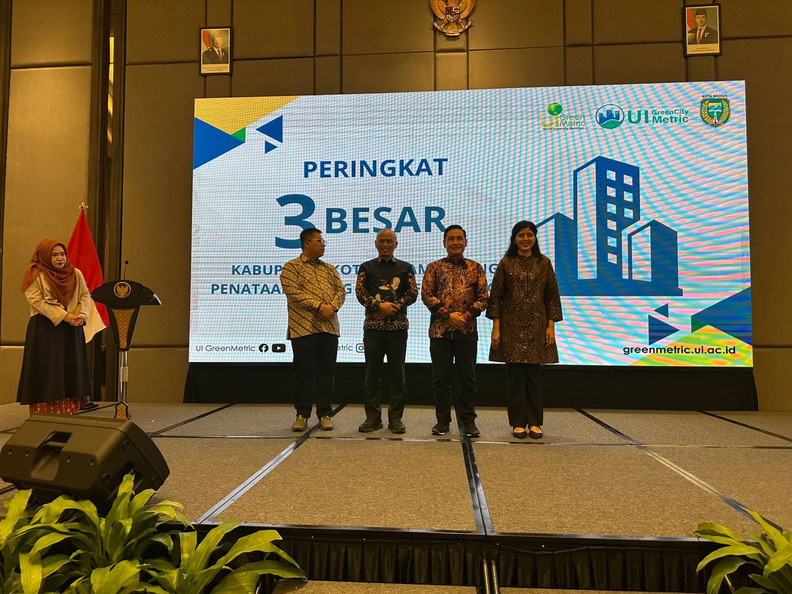 Kota Padang Panjang Raih Peringkat Tiga Kota Paling Berkelanjutan Versi UI GCM 2025