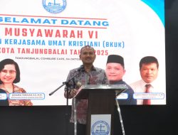 Pesan Wali Kota Tanjungbalai Saat Membuka Musda Ke-VI BKUK, Bangun Kerja Sama Yang Kokoh Antar Sesama, Pemerintah dan Toleransi Umat Beragama