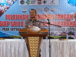 Wali Kota Mahyaruddin Salim Buka Pelatihan Keamanan Pangan Siap Saji Bagi Penjamah Makanan Pada SPPG Kota Tanjungbalai