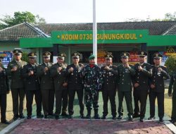 Upacara HUT TNI Ke-80, Kodim 0730/Gunungkidul,Tegaskan Soliditas Dan Kemanunggalan TNI Bersama Rakyat.