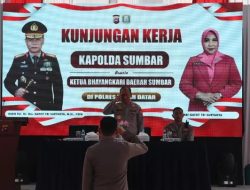Kapolda Sumbar Apresiasi Inovasi “Commander Wish” Kapolres Tanah Datar dalam Kunjungan Kerja