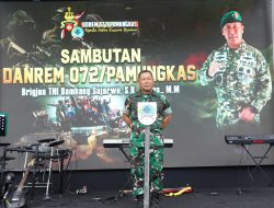 Korem 072/Pamungkas Gelar Tasyakuran HUT ke-80 TNI, ke-75 Kodam dan ke-64 Korem