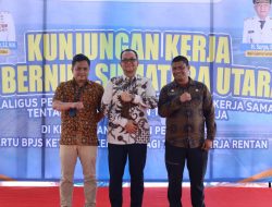 Wakil Wali Kota Tanjungbalai Terima 201 Kartu BPJS Ketenagakerjaan bagi Pekerja Rentan dari Gubsu