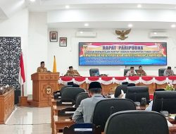 Bupati Tanah Datar Sampaikan Nota Penjelasan Tiga Ranperda Strategis dalam Rapat Paripurna DPRD