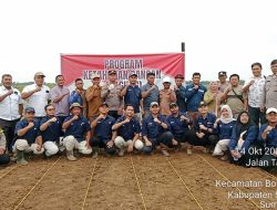 Polsek Bosar Maligas Dukung Program Ketahanan Pangan Jagung, Implementasi Visi Indonesia Emas 2045