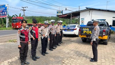 Polres Banyuasin Gelar Patroli Besar-Besaran di Jalur Lintas Timur, Ciptakan Rasa Aman Dan Nyaman