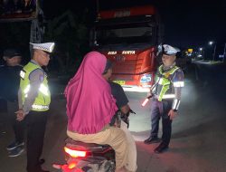 Ciptakan Kondusifitas Kamtibmas, SOC Shift D Polres Banyuasin Gelar KRYD