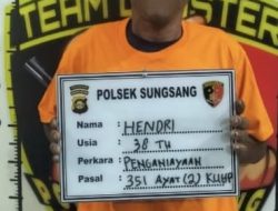 Polsek Sungsang Ungkap Kasus Penganiayaan Berawal Dari Cemburu dan Fitnah