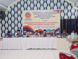 IKAPSI Pekanbaru Menyatakan Sikap Dukungannya atas Penolakan Geothermal yang Sudah Menjadi Keputusan dari Niniak Mamak Pandai Sikek