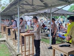 187 Personel Polres Banyuasin Ikuti Uji Menembak untuk Penerbitan SKKM