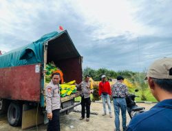 Polres Banyuasin Sukses Gelar Gerakan Pangan Murah, 8 Ton Beras Bulog Ludes Terjual