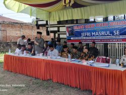 Perkuat Fondasi Keluarga, Jefri Masrul Sosialisasikan Perda Ketahanan Keluarga di Lintau Buo