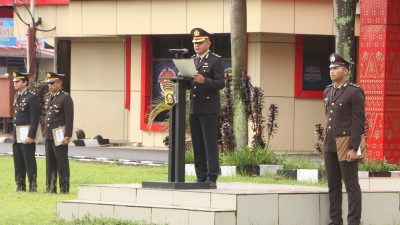 Polres Banyuasin Sukses Gelar Upacara Peringati Hari Sumpah Pemuda ke-97