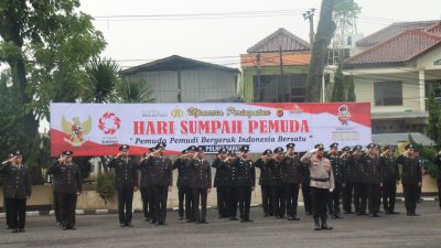 Kapolres Garut Pimpin Upacara Peringatan Hari Sumpah Pemuda ke-97 Tahun 2025: Kobarkan Semangat Persatuan dan Gotong Royong