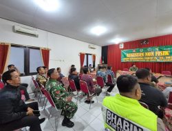 Danramil 04 Jebres Berikan Sosialisasi Pemantapan Ideologi Pancasila Kepada Masyarakat Pada Sasaran Non Fisik TMMD Sengkuyung Tahap IV Kodim 0735/Surakarta