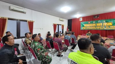 Danramil 04 Jebres Berikan Sosialisasi Pemantapan Ideologi Pancasila Kepada Masyarakat Pada Sasaran Non Fisik TMMD Sengkuyung Tahap IV Kodim 0735/Surakarta