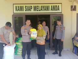 Gerakan Pangan Murah Polsek Muara Padang Sukses Distribusikan 8 Ton Beras ke Masyarakat