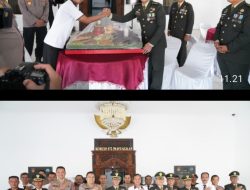 Korem 072/Pamungkas Terima Kejutan dari Polda DIY di HUT ke-80 TNI