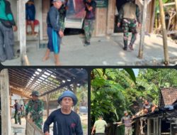 Satgas TMMD Reguler Ke-126, Kodim 0730/Gunungkidul Kejar Target Rehab RTLH Milik Bapak Gito Kalurahan Candirejo.