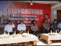 Semangat gotong royong kembali menggema di Padukuhan Wiyoko, Kalurahan Pelembutan