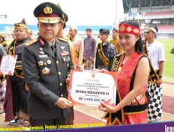 Kapolda DIY membacakan amanat Menteri Pemuda dan Olahraga Republik Indonesia