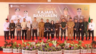 Pisah Sambut Pimpinan Kejari Banyuasin, Raymund Sihotang Serahkan Estafet kepada Erni Yusnita