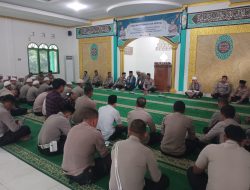 Polres Banyuasin Gelar Binrohtal, Perkuat Disiplin dan Kinerja Personel Melalui Ukhuwah Islamiyah