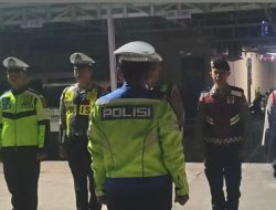 Polres Banyuasin Gelar Patroli Terpadu, Wujudkan Rasa Aman di Malam Hari