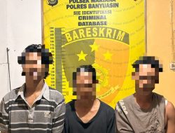 Polsek Mariana Ungkap Pencurian Besi Menara Telekomunikasi, Tiga Tersangka Diamankan
