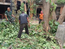 Babinsa Manahan Bersinergi Ciptakan Lingkungan Yang Bersih, Nyaman, Dan Indah