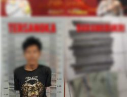 Pencuri Besi Tower PLN Di Desa Kebur di Amankan Polres Lahat