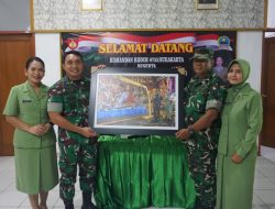 Jaga Soliditas Satuan Dan Mempererat Silaturrahmi, Dandim 0735/Surakarta Kunjungi Koramil 05/Pasar Kliwon