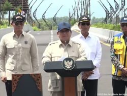 Danrem 072/Pamungkas Hadiri Kunjungan Kerja Presiden RI di Bantul, Yogyakarta.