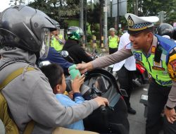 Sepekan Opz Zebra Candi 2025, Sat Lantas Polres Semarang tetap kedepankan Preventif dan Preemtif.