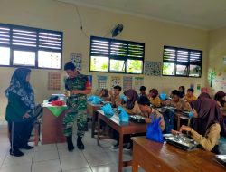 Peran Aktif Babinsa Mojosongo Bantu Pendistribusian Makanan Bergizi Gratis di Sekolah