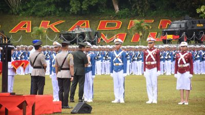 Danrem 072/Pamungkas Hadiri Wisuda Prabhatar Akademi TNI dan Akademi Kepolisian Tahun Pendidikan 2025