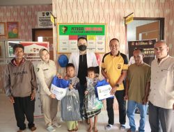 Jumat Berkah Polres Banyuasin Wujudkan Senyum Anak dengan Khitan