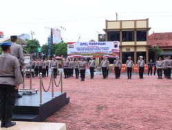 Kapolres Jepara Pimpin Apel Pagi, Tekankan Peningkatan Pelayanan Publik dan Humanisme Polri