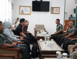 Korem 072/Pamungkas Terima Tim BPK RI Dalam Rangka Pemeriksaan Interim TA 2025