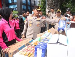 Respons Cepat, Polda Sumsel Salurkan Bantuan Kemanusiaan ke tiga Provinsi terdampak Bencana