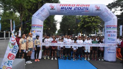 Kasrem 072/Pamungkas Hadiri HAKORDIA Fun Run 2025