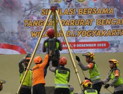 Simulasi Tanggap Darurat Bencana Digelar di Mapolda DIY, Perkuat Kesiapsiagaan dan Sinergi Lintas Instansi