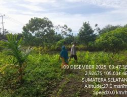 Bhabinkamtibmas Polsek Air Kumbang Gelar Himbauan untuk Dukung Swasembada Pangan Nasional