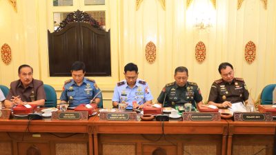 Danrem 072/Pamungkas Hadiri Rakor Forkopimda DIY Penyiapan Pengamanan Nataru 2025–2026
