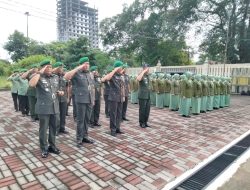 Jelang Hari Juang TNI AD, Kodim 0735/Surakarta Laksanakan Ziarah Rombongan Dan Tabur Bunga