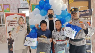 Polres Banyuasin Gelar Khitan Gratis Jumat Berkah, Dua Anak Dapat Pelayanan
