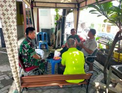 Tegur Sapa, Senyum Dan Salam, Cara Jitu Babinsa Mojosongo Pererat Tali Silaturahmi Dengan Warga Binaan