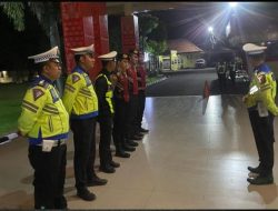 Sat Samapta Polres Banyuasin Gelar Patroli Preventif dan Patroli Bersama Harkamtibmas Antisipasi Premanisme